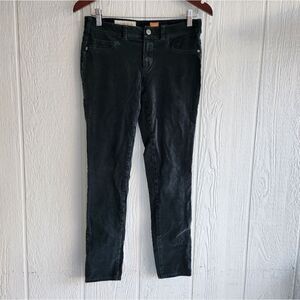 anthropologie Pilcro and the letterPress green velvet jeans